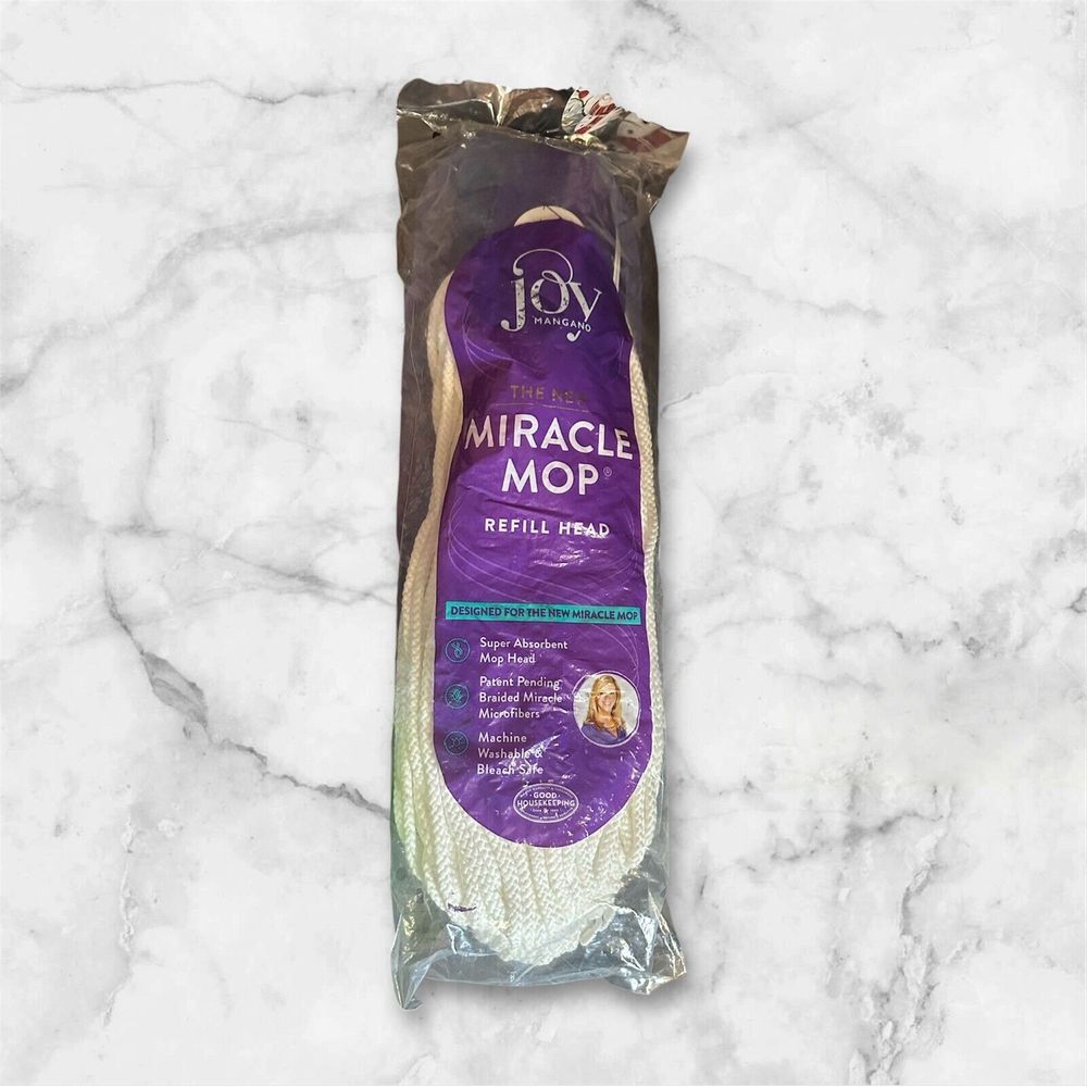 Joy Mangano Miracle‎ Mop Replacement Refill Head